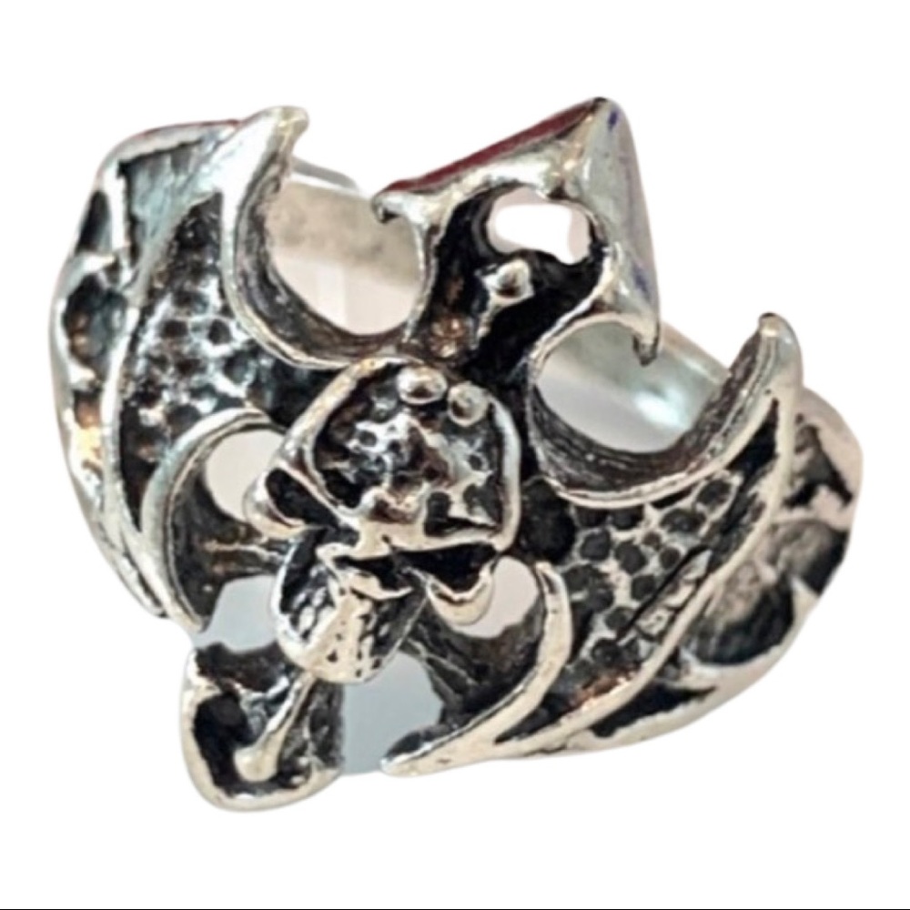 Steel Skull Ring